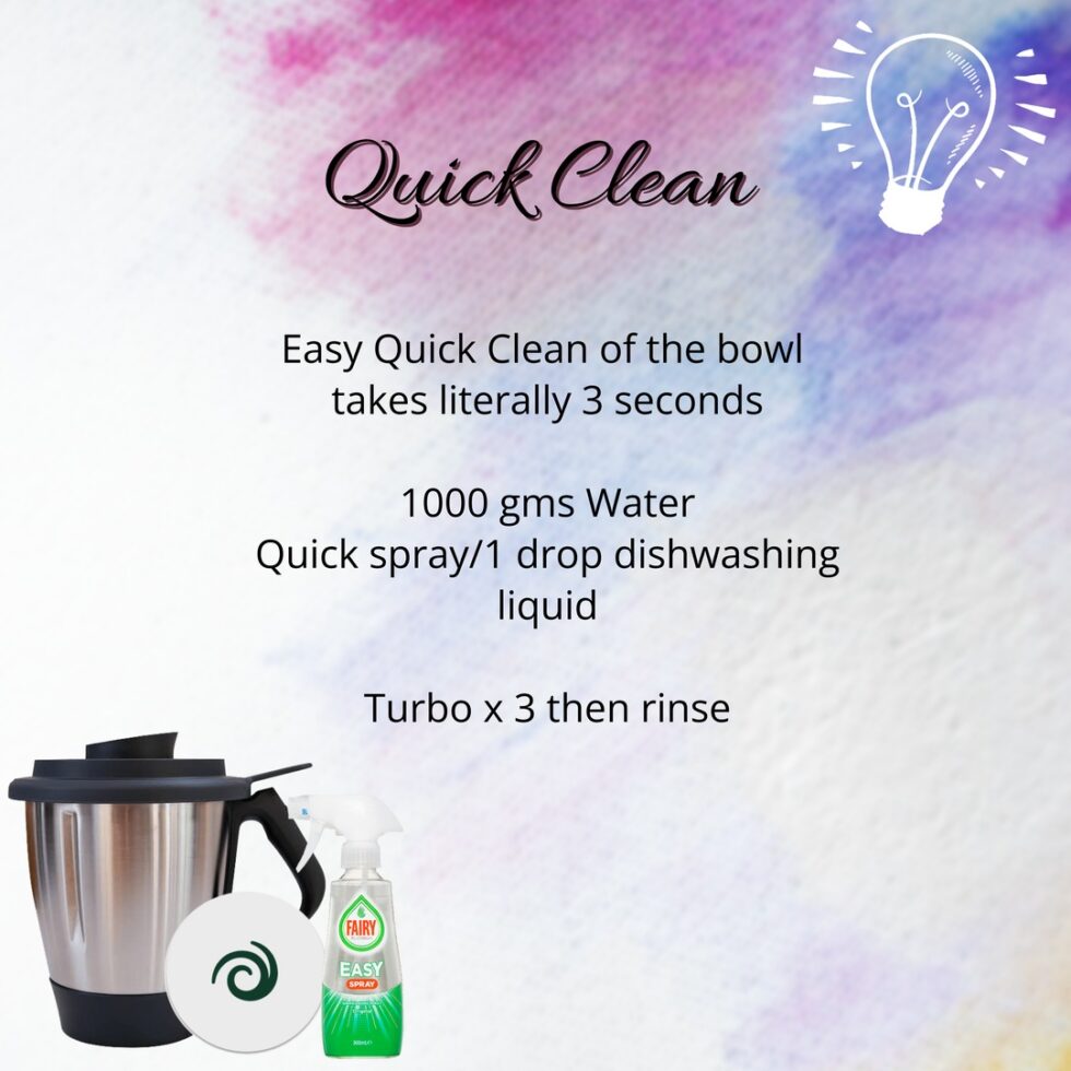 Quick Clean the Thermomix Bowl The ThermoCouple