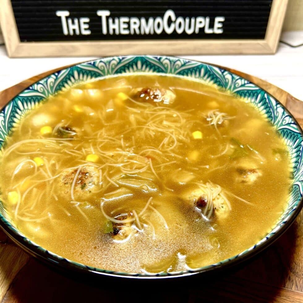 Thermomix Asian Noodle Soup with Chicken Meatballs The ThermoCouple