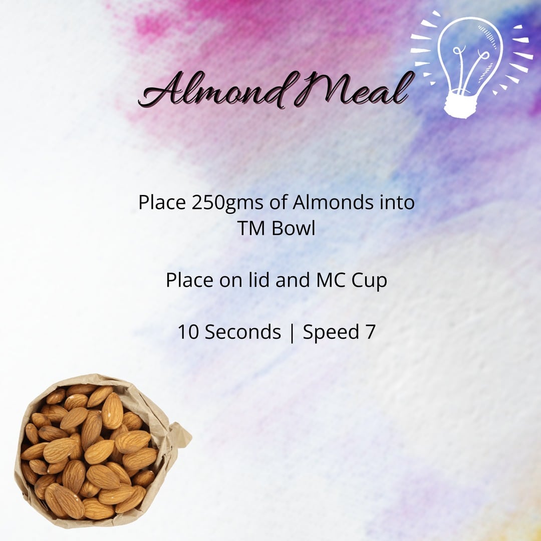 Making Almond Meal The Thermocouple 6519