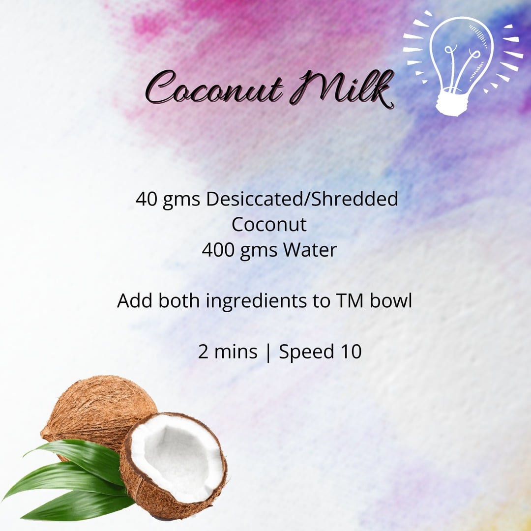 Thermomix Coconut Cream & Milk - The ThermoCouple