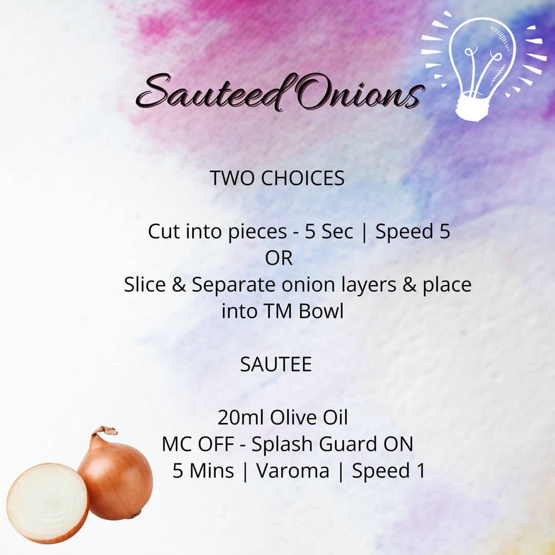 Thermomix Sautéed Onions The ThermoCouple