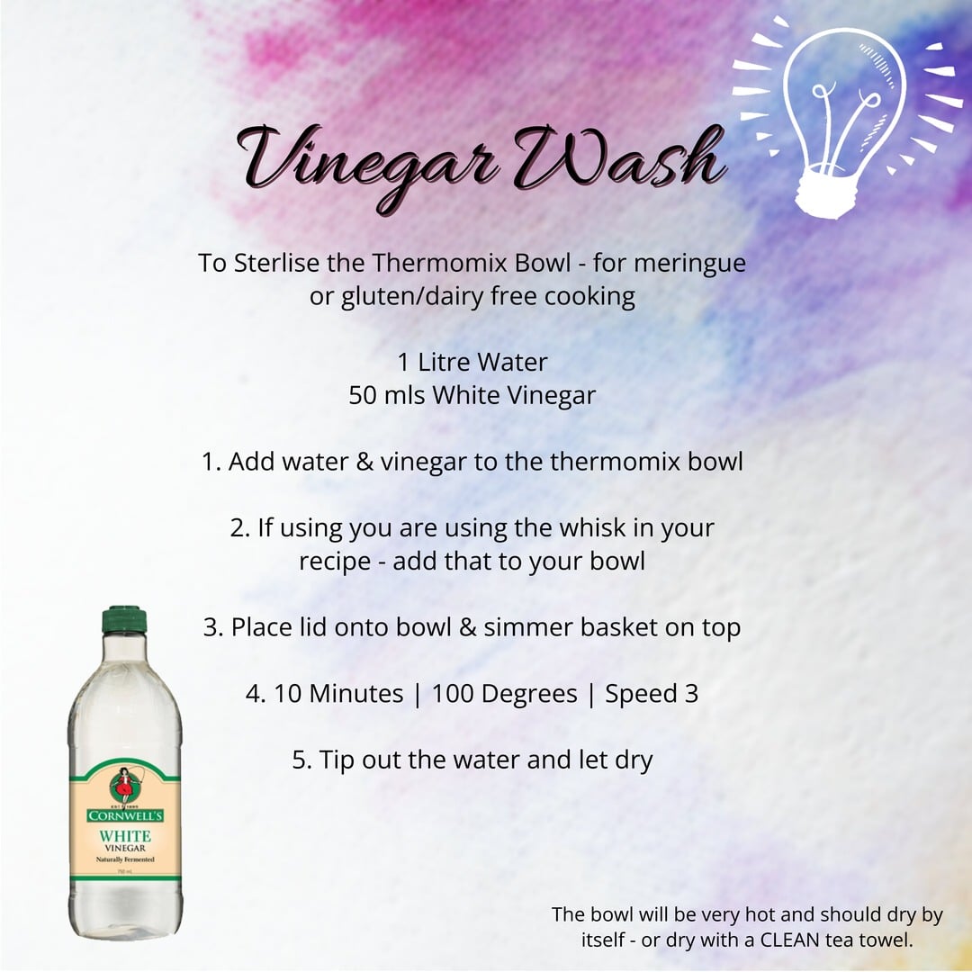 Sterilising Thermomix Bowl The ThermoCouple